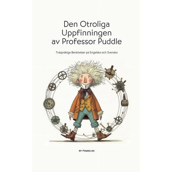 Den Otroliga Uppfinningen av Professor Puddle: Tvsprkiga Berttelser p Engelska och Svenska, (Paperback)