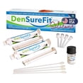 thumbnail image 1 of DenSureFit Denture Reline Kit for Upper Denture, 3-6 Month Soft Silicone Dentures Repair Set to Refit and Tighten, Easy to Use Reline Set with Larger Primer and Applicators for Comfortable Fit, 1 of 6
