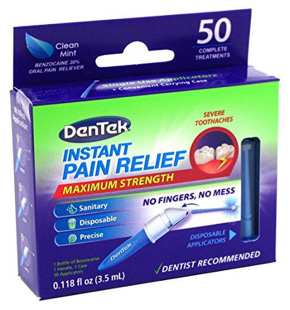 DenTek Maximum Strength Oral Pain Reliever for Toothache and Sore Gums