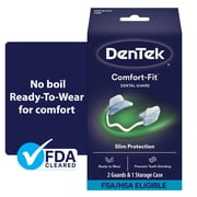 DenTek Comfort-Fit Dental Guard for Teeth Grinding, 2 Count Pack of 1