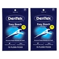 thumbnail image 1 of DenTek Complete Clean Fresh Mint Angled Floss Picks, 75 ea (Pack of 2), 1 of 7