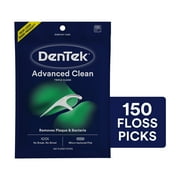DenTek Triple Clean Advanced Clean Floss Picks, No Break Floss, 150 Count