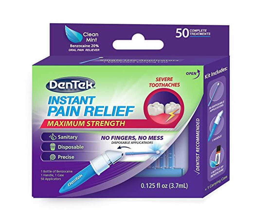 DOLODENT Tooth Pain Relief for Adults – 15 ml Tooth Ache Drops – Natural  Oral Pain Relief for Toothaches, Sore Gums and Braces Irritation – Easy to