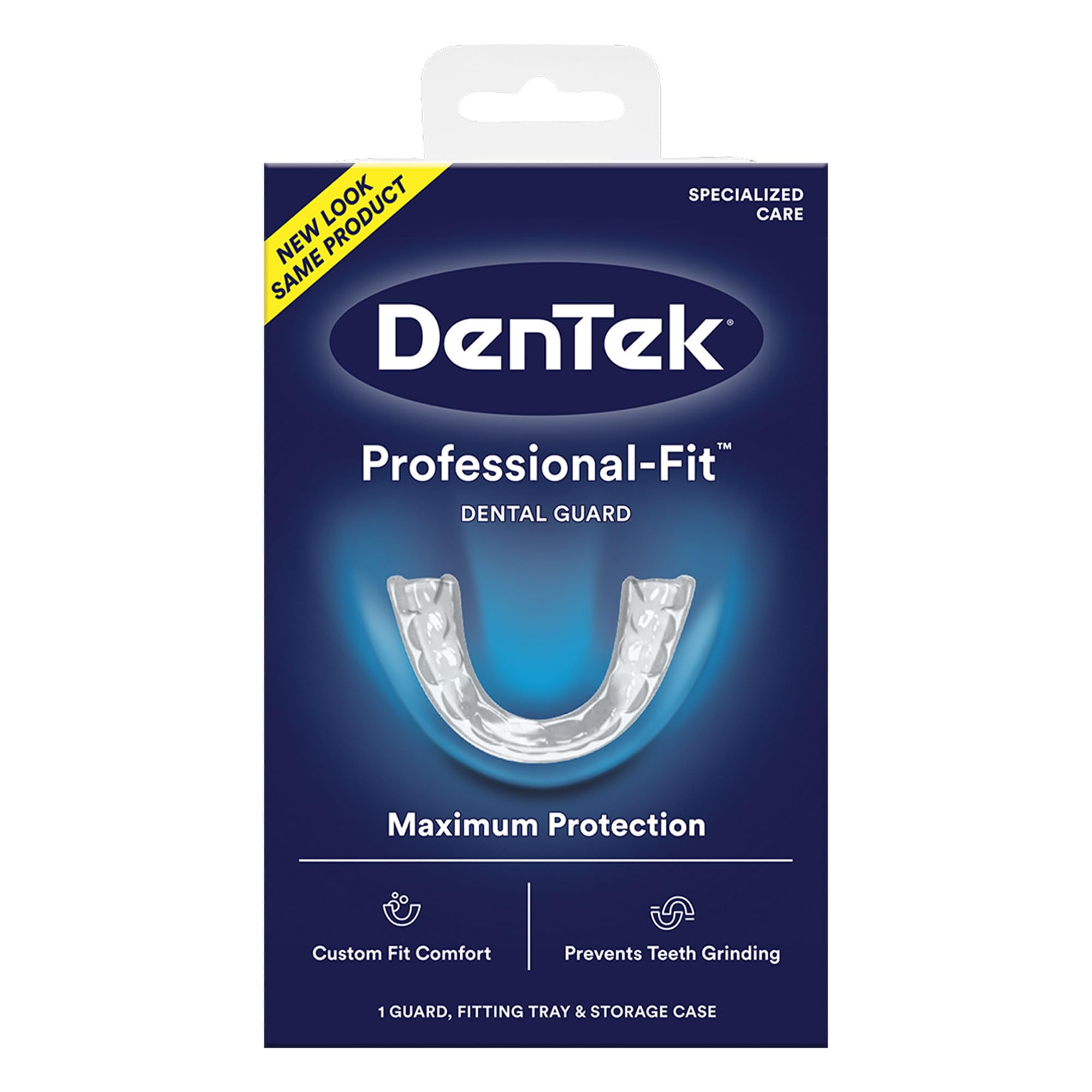 DenTek Mouth Guard for Nighttime Teeth Grinding, Professional-Fit Dental Guard, 1 Count C17