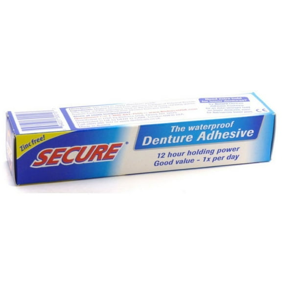 DenTek Secure Denture Bonding Cream 1.4 oz by Bioforce USA / 1.4 oz 5 Pack