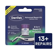 DenTek Temparin Max Advanced Tooth Repair Kit, Loose Cap Set, 13 Repairs