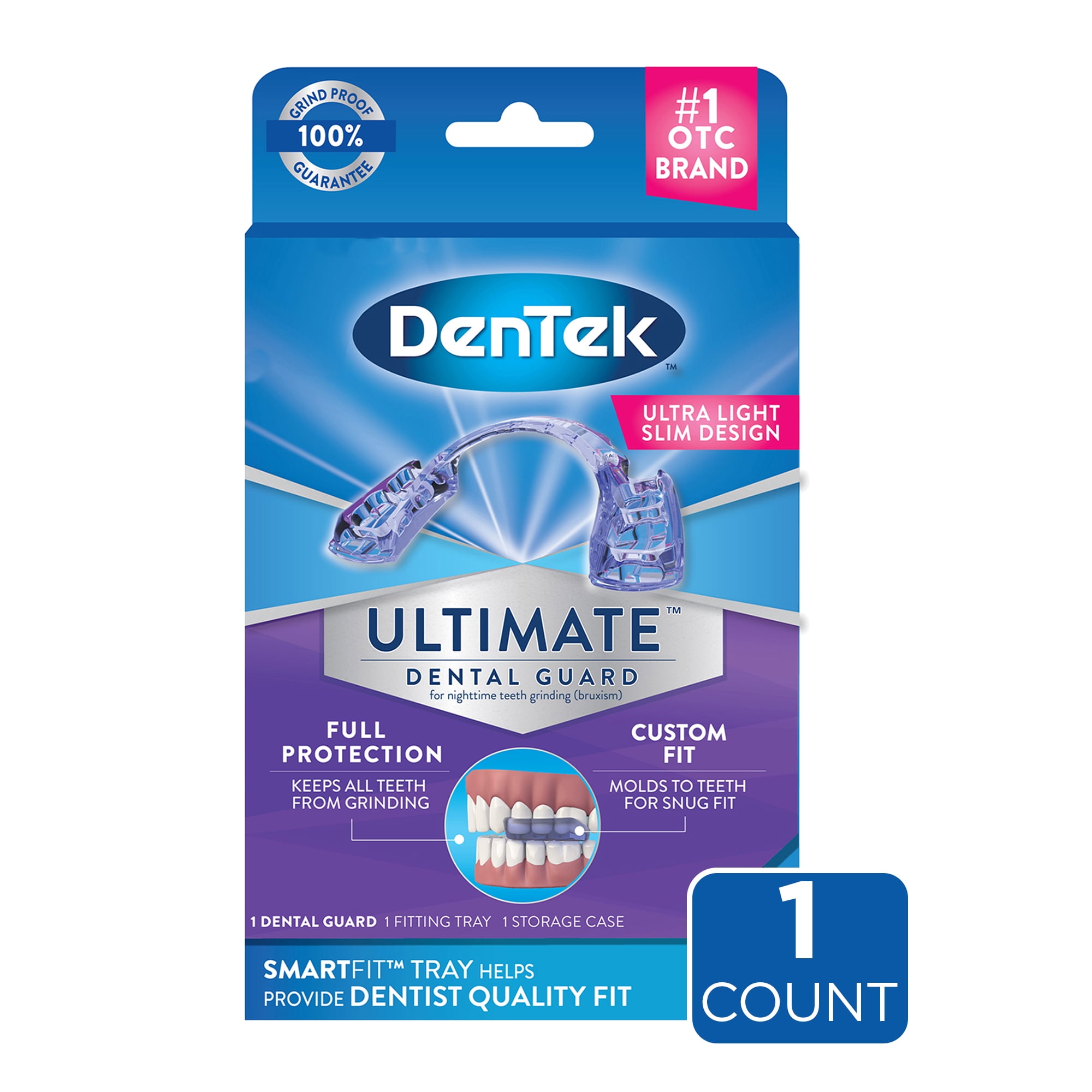 DenTek Ultimate Guard for Nighttime Teeth Grinding, 1 Count