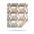 thumbnail image 1 of Denali Home Collection Denali Gray Plaid/Cashew Blanket, 1 of 4