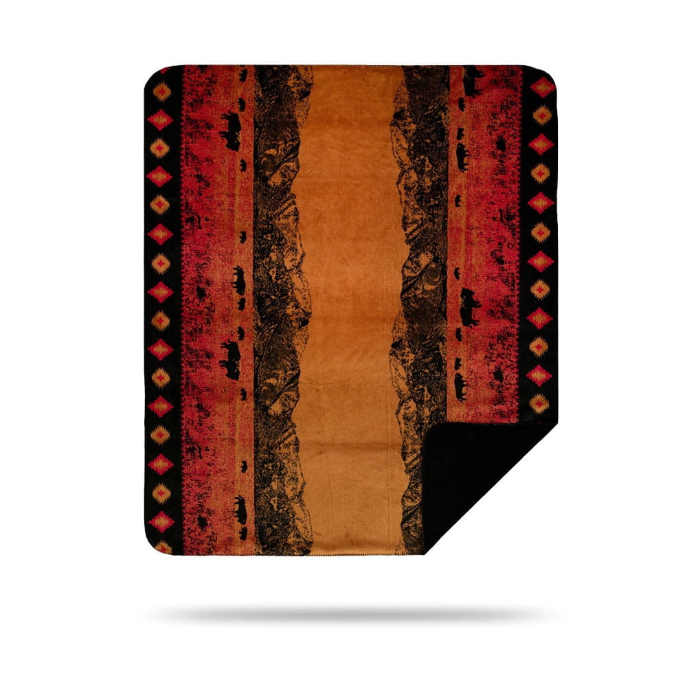 Denali Home Roaming Buffalo Blanket
