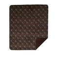 thumbnail image 1 of Denali Home Collection by Monterey Mills 60-Inch by 70-Inch Denali Double-Sided MicroPlush Throw, Sable Paisley/Sable, 1 of 1