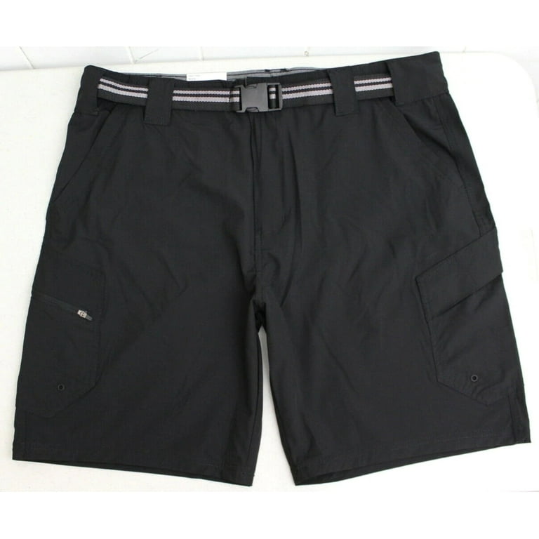 Denali Men's Way Stretch Lightweight Cargo Shorts w/ Clip Belt