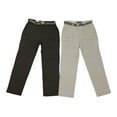 thumbnail image 1 of Denali Men's Flex Waist Convertible Zip-Off Stretch Travel Pant Short, Belted (Cement, 34/32), 1 of 3