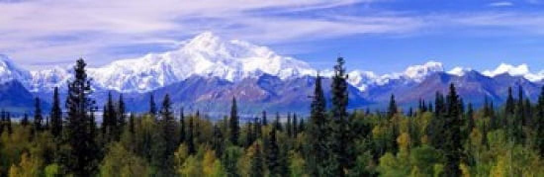 Denali National Park Alaska	36930 Canvas Art - Panoramic Images (12 x 37)