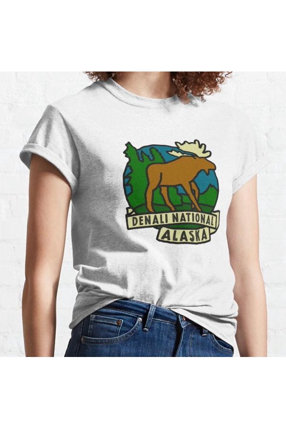 Denali National Park Decal Classic T-shirt