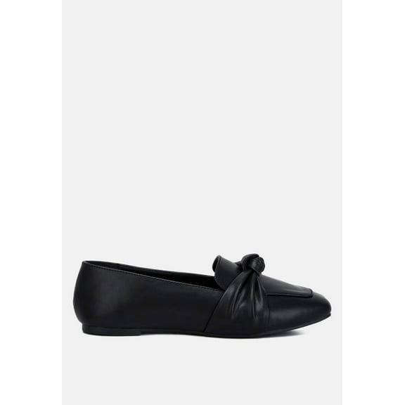 Denali Recycled Faux Leather Flat Loafers