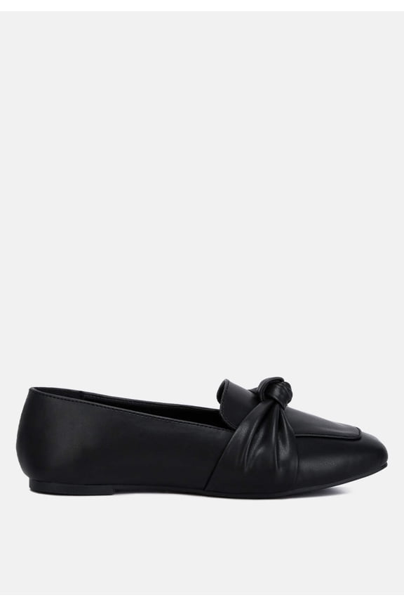 Denali Recycled Faux Leather Flat Loafers