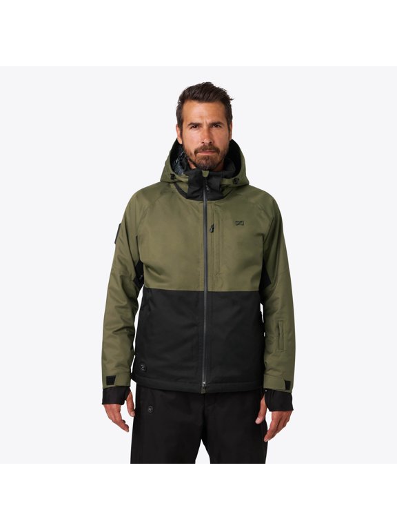 Denali Heated Snow Jacket for Men, 6 Heat Zones, Dual Control, PrimaLoft Insulation, RECCO Rescue Reflector