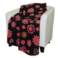 thumbnail image 1 of Denali Throws  Bold Flowers Double-Sided Throw, 1 of 2