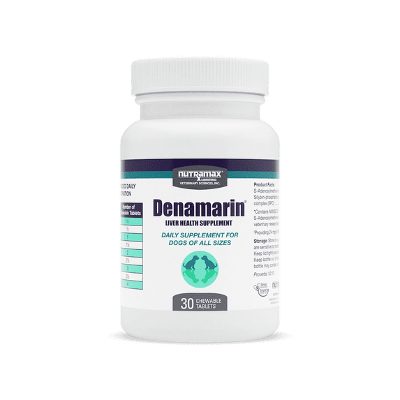 Denamarin CHEWABLES with S-Adenosylmethionine (SAMe) & Silybin for Dogs 30ct