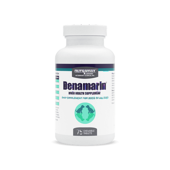 Denamarin CHEWABLES with S-Adenosylmethionine (SAMe) & Silybin for Dogs 75ct