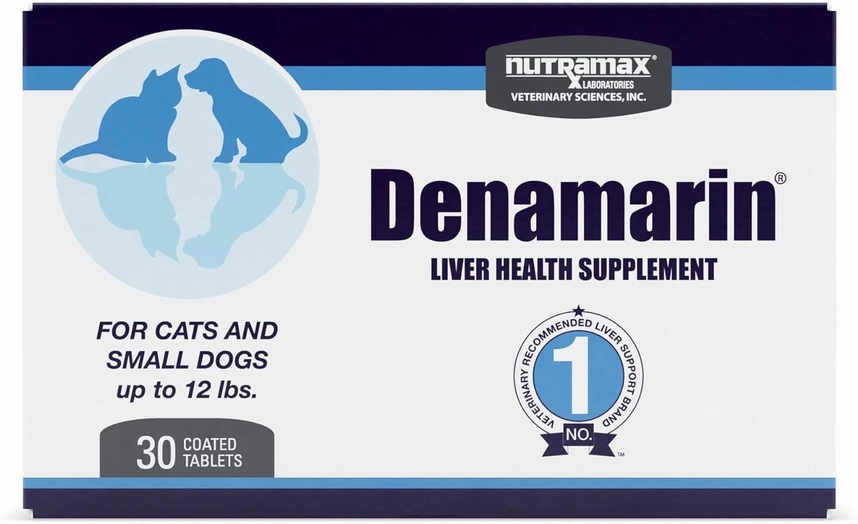 Nutramax Denamarin Tablets, SAMe and Silybin, Liver Support for