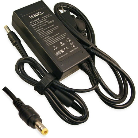 DENAQ - AC Power Adapter and Charger for Select Toshiba Laptops - Black