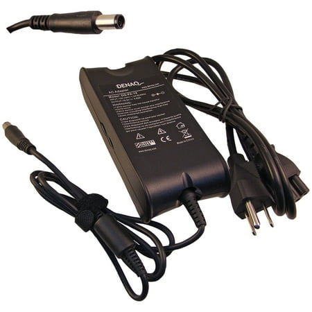 DENAQ - AC Power Adapter and Charger for Select Dell Laptops - Black