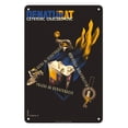 thumbnail image 1 of Denaturat Poland - Czystość oszczędność (Cleanliness Economy) - Vintage Travel Poster by Maciej Nowicki c.1934 - 8 x 12 inch Vintage Metal Tin Sign, 1 of 4