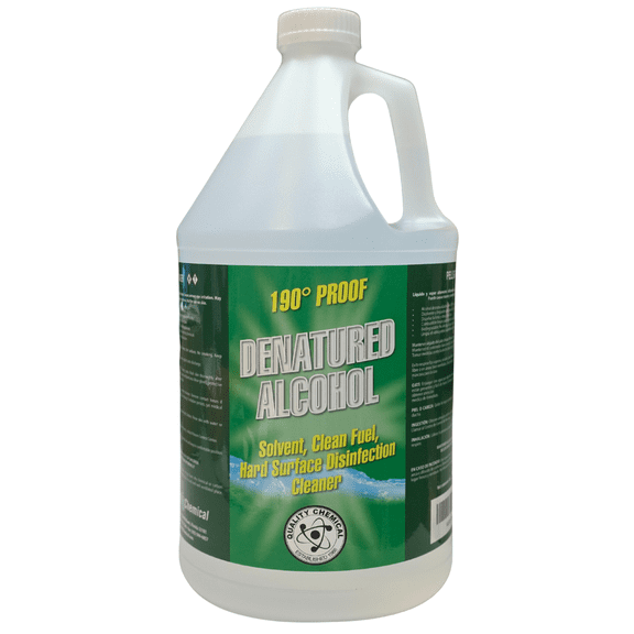 Denatured Alcohol (Ethanol) 190 proof / 1 Gallon (128 oz.)