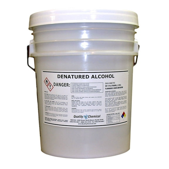 Denatured Alcohol (Ethanol) 200 proof - 5 gallon pail
