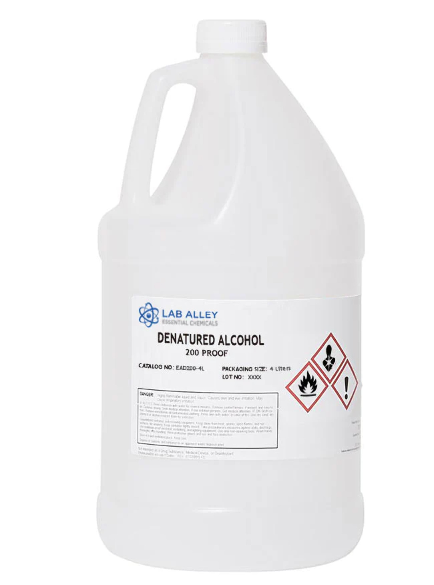 Denatured Ethanol 200 Proof 4L