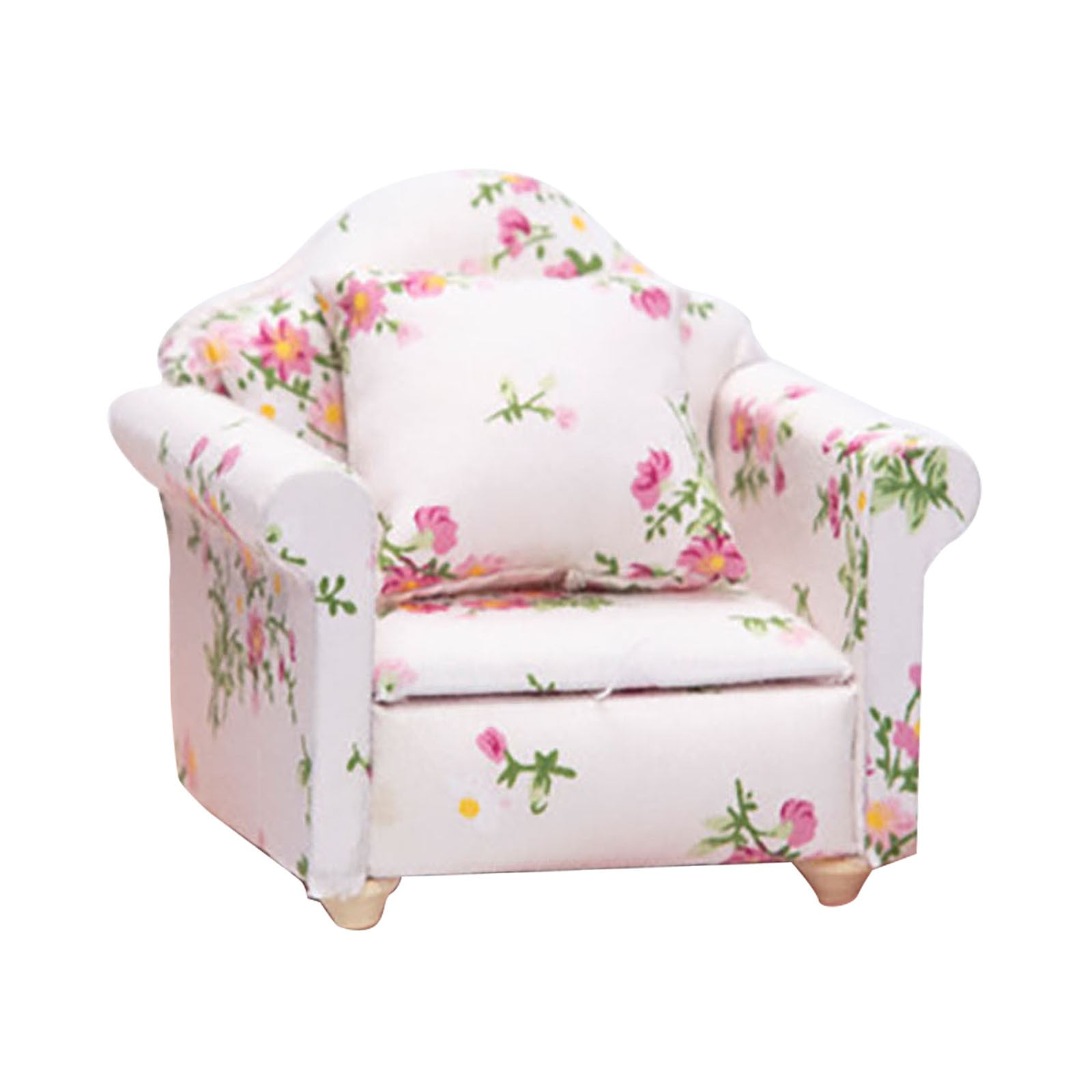 Denbek Desktop Dress Up, Mini Furniture Living Room Scene Model, 1X