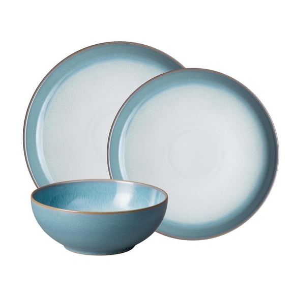 Denby Azure Haze 12 Piece Set (Serive for 4)