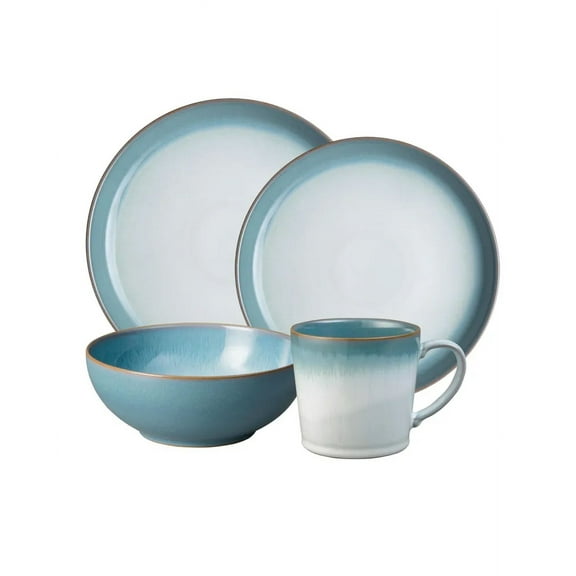 Denby Azure Haze 4Pc Place Setting