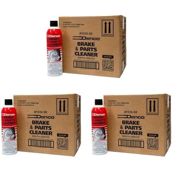 Denco # 1930-50 Brake & Parts Cleaner - 50-State Compliant - 13 OZ Per Can - Non-Chlorinated - 12 to 960 Cans/Case (36)