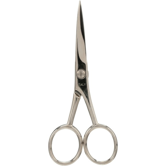 Denco 4.5" Beard & Barber Hair Cutting Scissors for Trimming Mustaches, Beards and Facial Hair