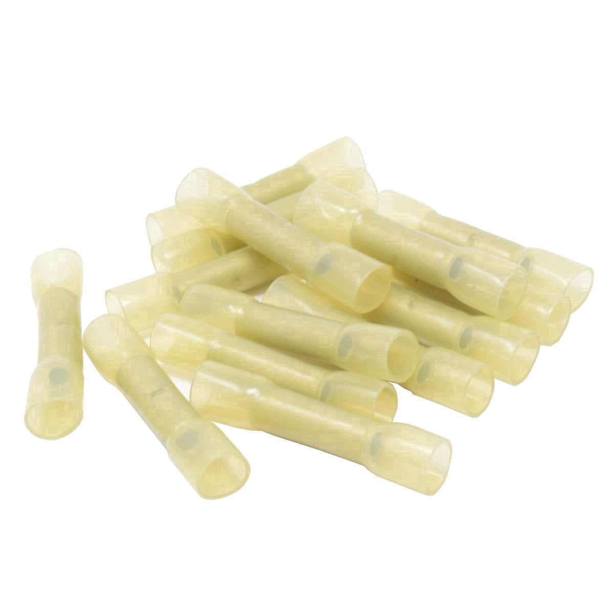 Denco Butt Connector, Heat Shrink, Yellow, 12-10, 1000 Pieces