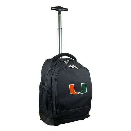 Denco Mojo Licensing Premium Wheeled Backpack - Miami