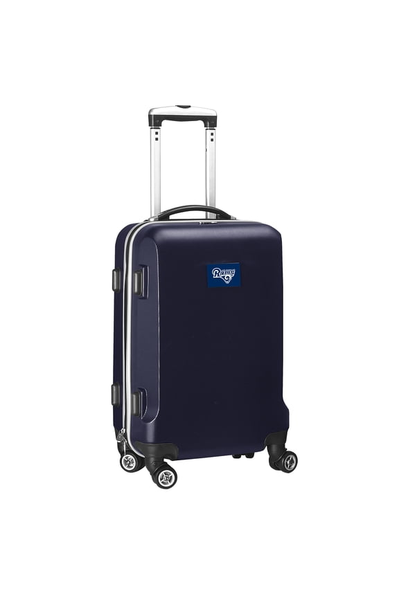 Denco NFL Los Angeles Rams Luggage Carry-On 21In Hardcase Spinner
