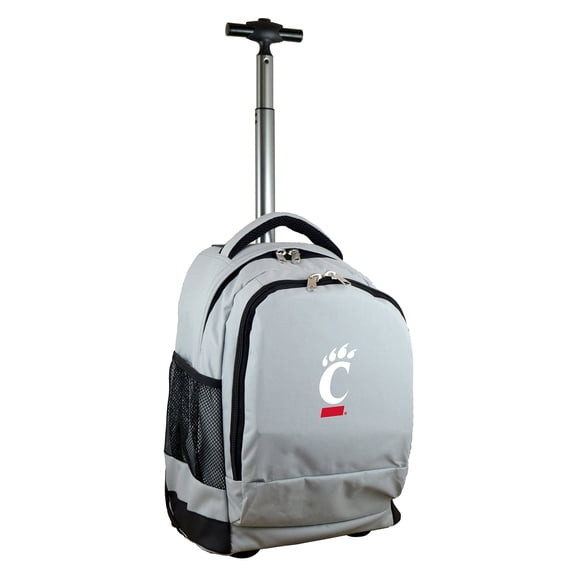 Gray Cincinnati Bearcats 19'' Premium Wheeled Backpack