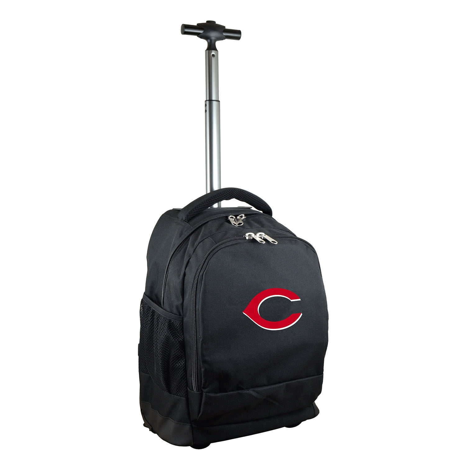 Black Cincinnati Reds 19'' Premium Wheeled Backpack - Walmart.com
