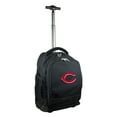 thumbnail image 1 of Black Cincinnati Reds 19'' Premium Wheeled Backpack, 1 of 7