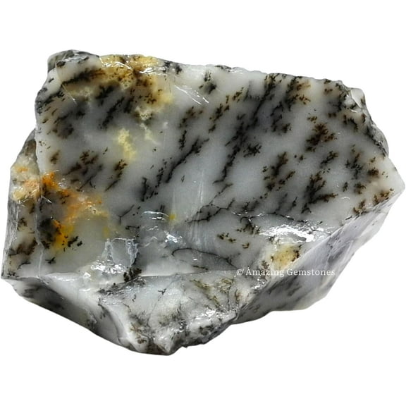 Dendrite Opal Crystal Raw Stones (2 Pieces)