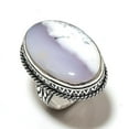 thumbnail image 1 of Natural Dendrite Opal Gemstone Handmade 925 Sterling Silver Ring Size 8, 1 of 2