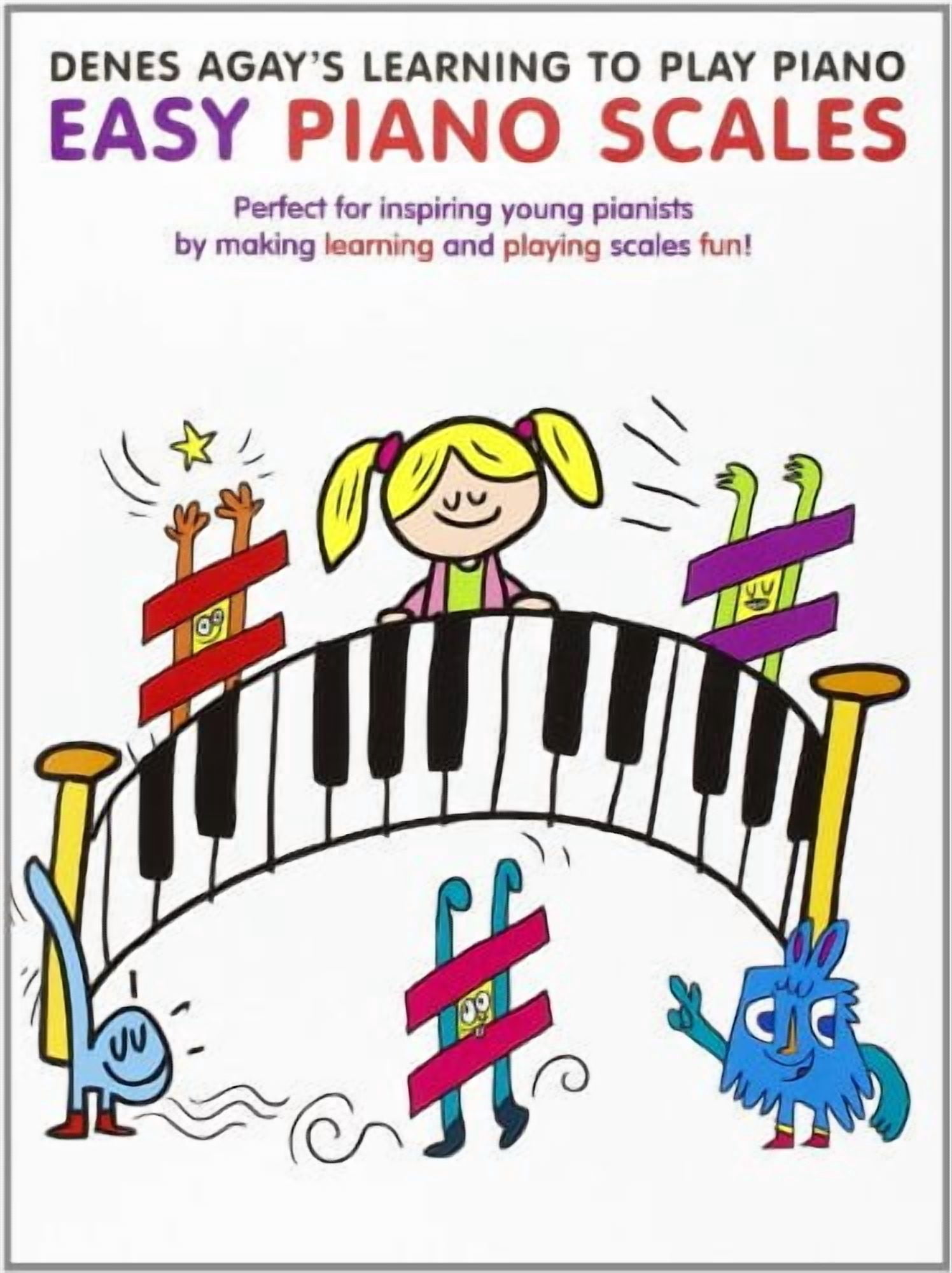 Denes Agay's Learning to Play Piano - Scale Book - Walmart.com