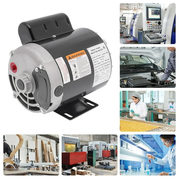 Denest 1/2HP 115/230V General Purpose Motor 3450RPM Electric Motor Single Phase New