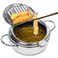 thumbnail image 1 of Denest 2.2L Electric Deep Fryer, Stainless Steel, 1 of 9