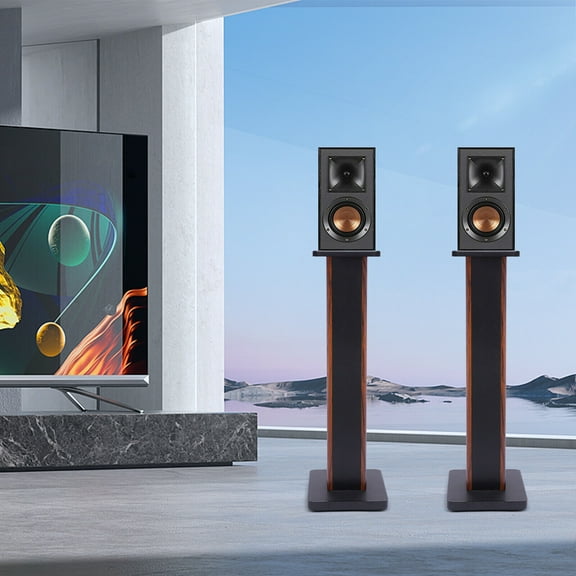 Denest 28" Pair Thick Speaker Bookshelf Stands Theater Speaker Holder Home Stable Rack