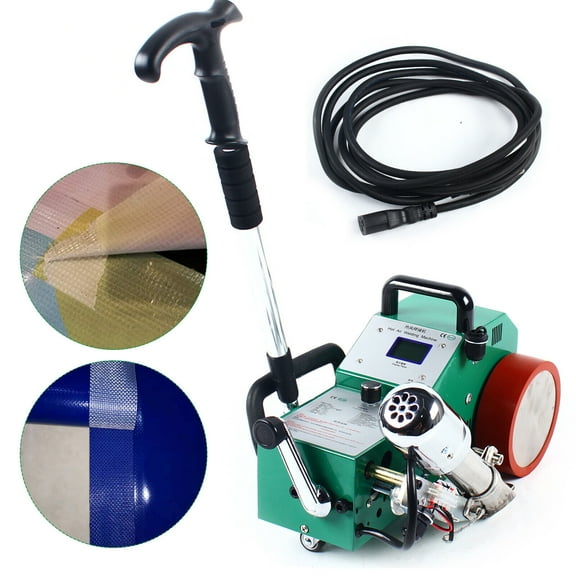 Denest Automatic PVC Banner Welding Machine Heat Jointer Plastic Fabric Welder Hot Air
