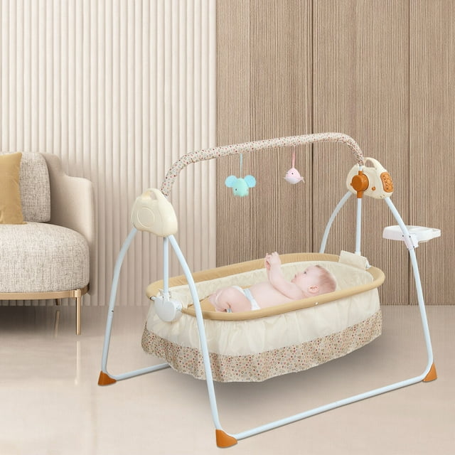 Denest Electric Bluetooth Baby Swings Bed Infant AutoSwing